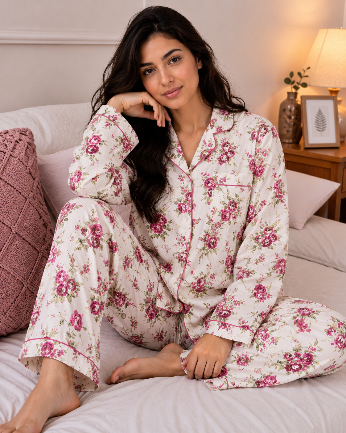 Arya Blush Rose PJ Set